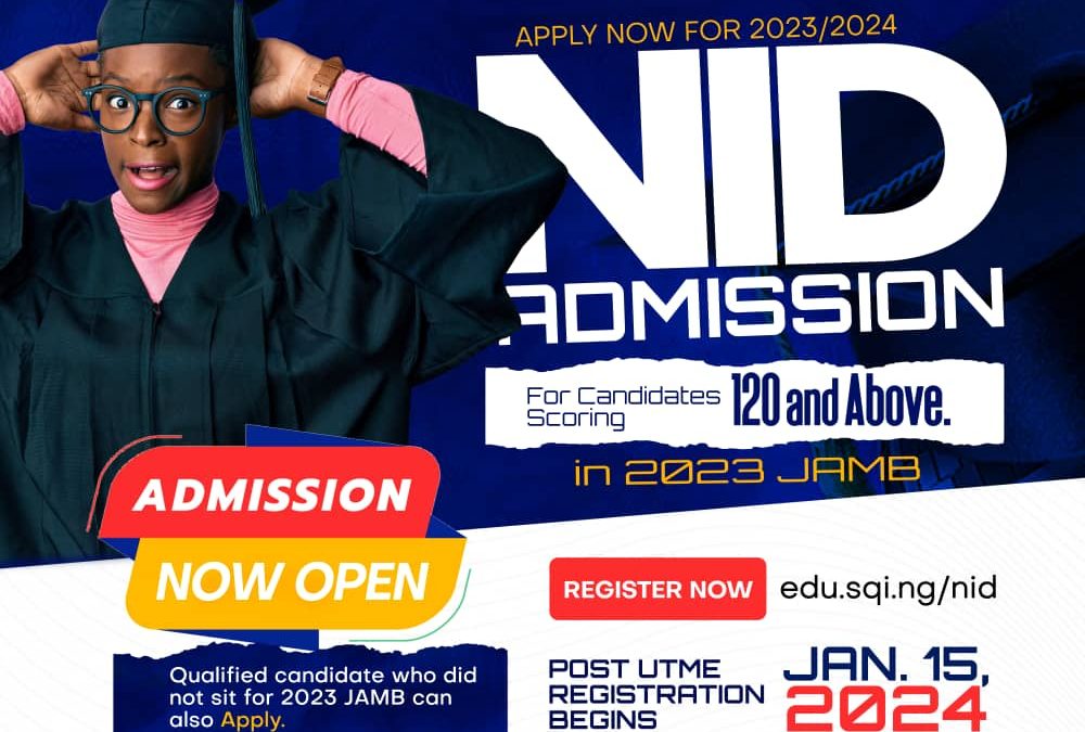 APPLICATION FOR ALL PROGRAMS FOR THE 2023/2024 ACADEMIC SESSION IS NOW OPEN!