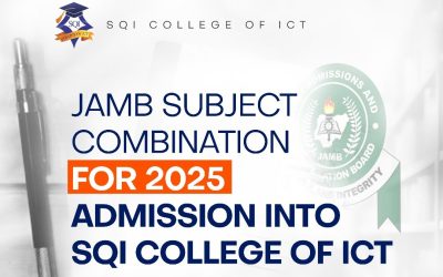 JAMB subject combination for 2025 admission into SQI College of ICT
